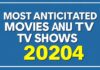 2024’ün En Beklenilen Filmleri ve TV Dizileri Most Anticipated Movies and TV Shows of 2024