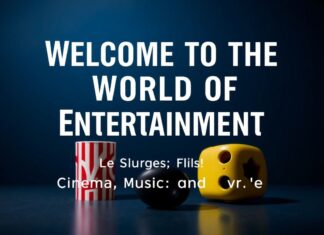 Eğlencenin Dünyasına Hoş Geldiniz: Sinema, Müzik ve Daha Fazlası Welcome to the World of Entertainment: Cinema, Music and More