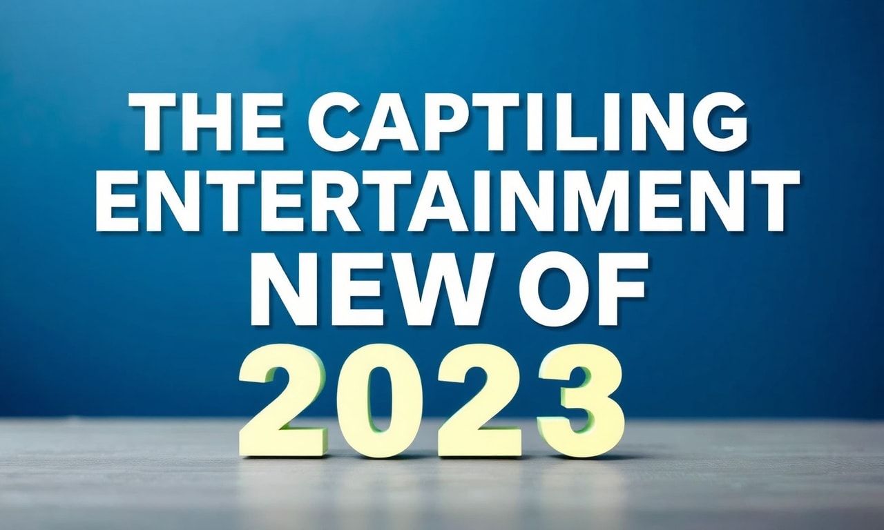2023'ün En Çekici Eğlence Haberleri
