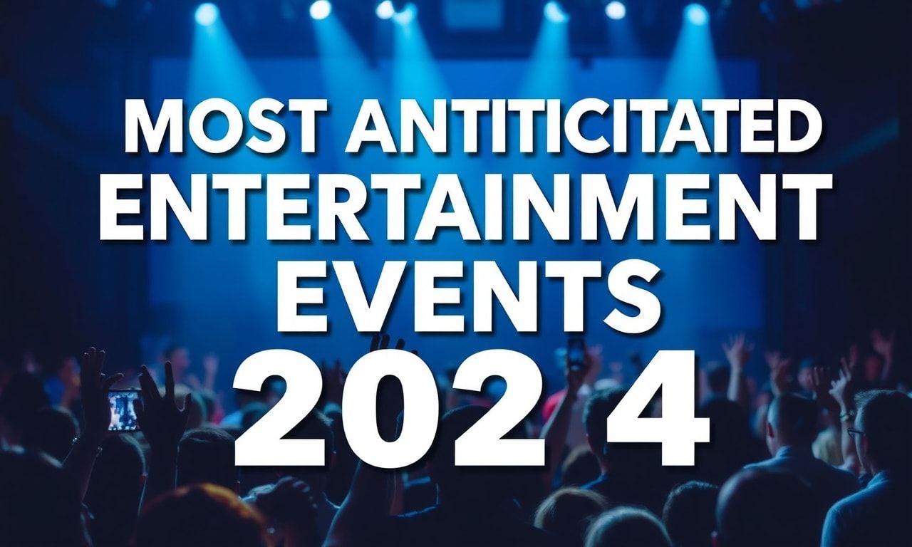 2024'ün En Beklenilen Eğlence Etkinlikleri