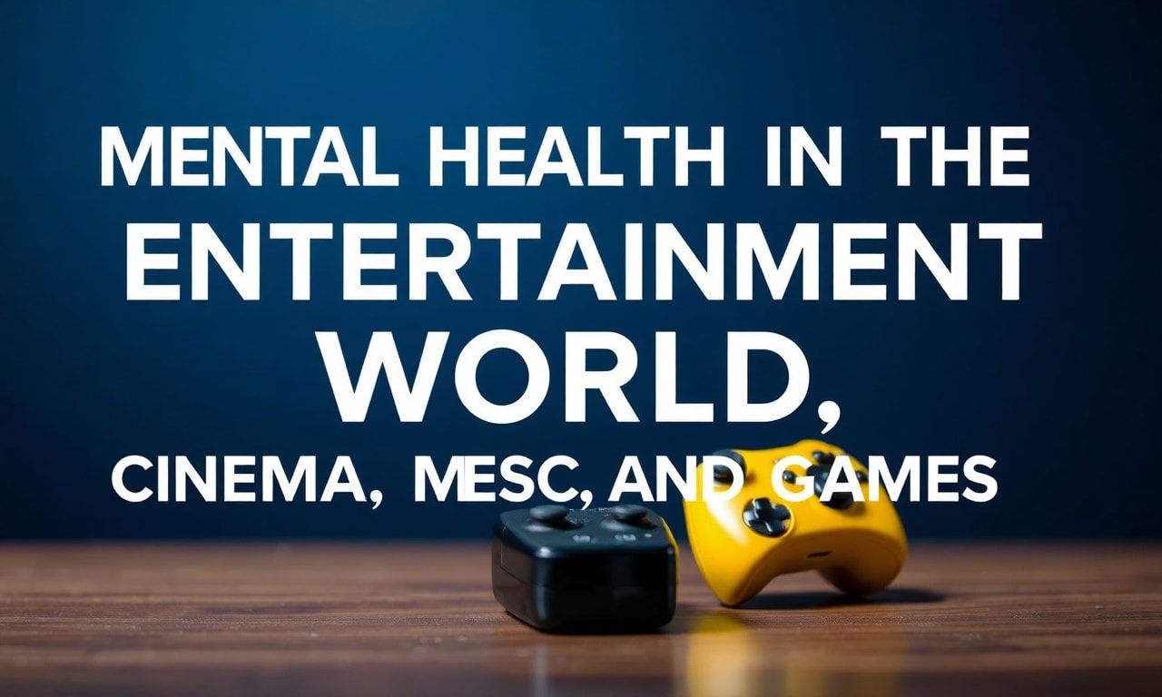 Eğlence Dünyasında Ruh Sağlığı: Sinema, Müzik ve Oyunlar