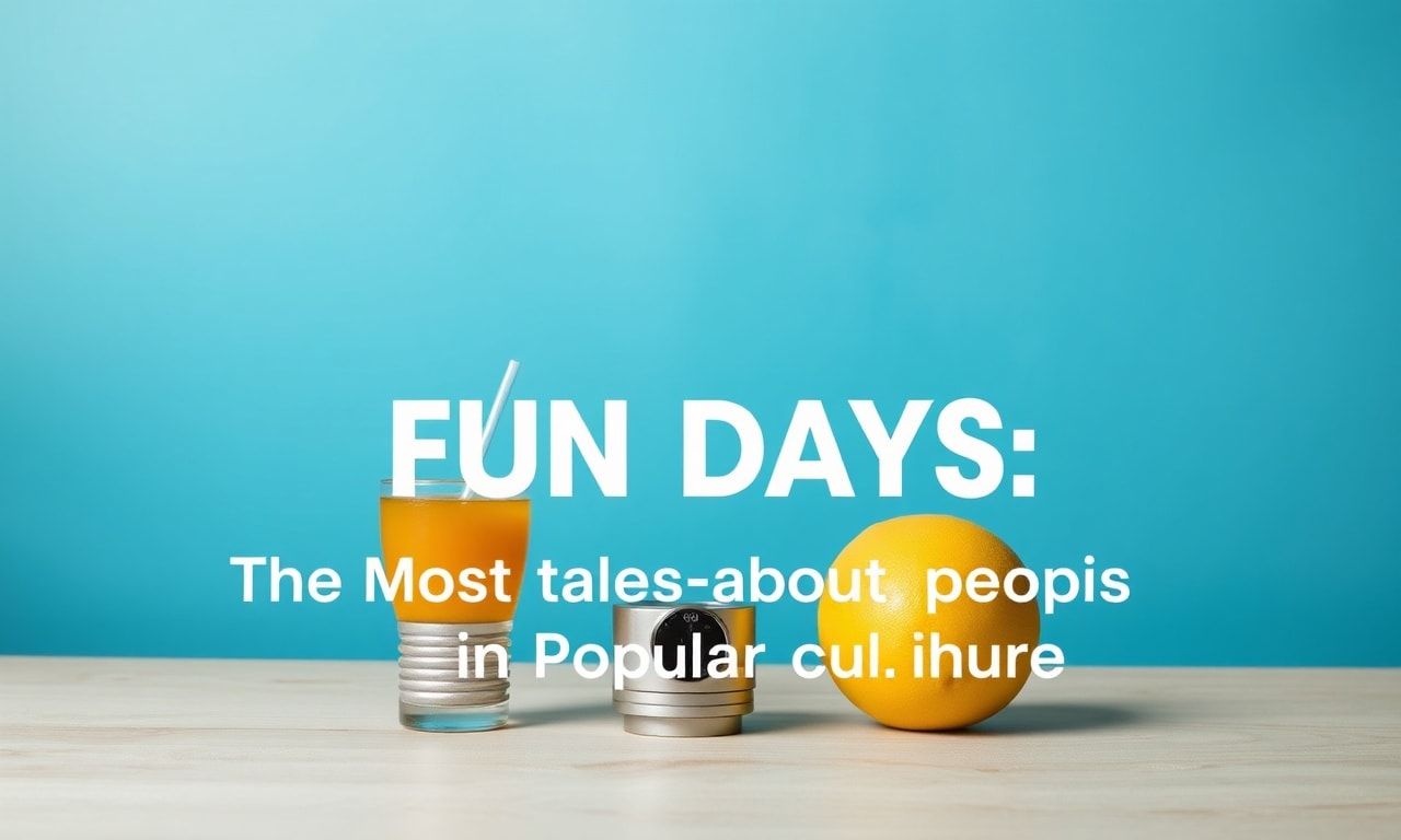 Eğlenceli Günler: Popüler Kültürün En Çok Konuşulan Konuları