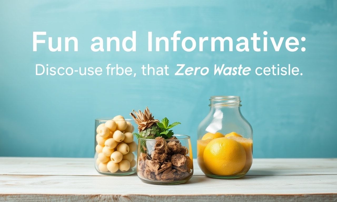 Eğlenceli ve Bilgilendirici: Zero Waste Hayatı Keşfedin