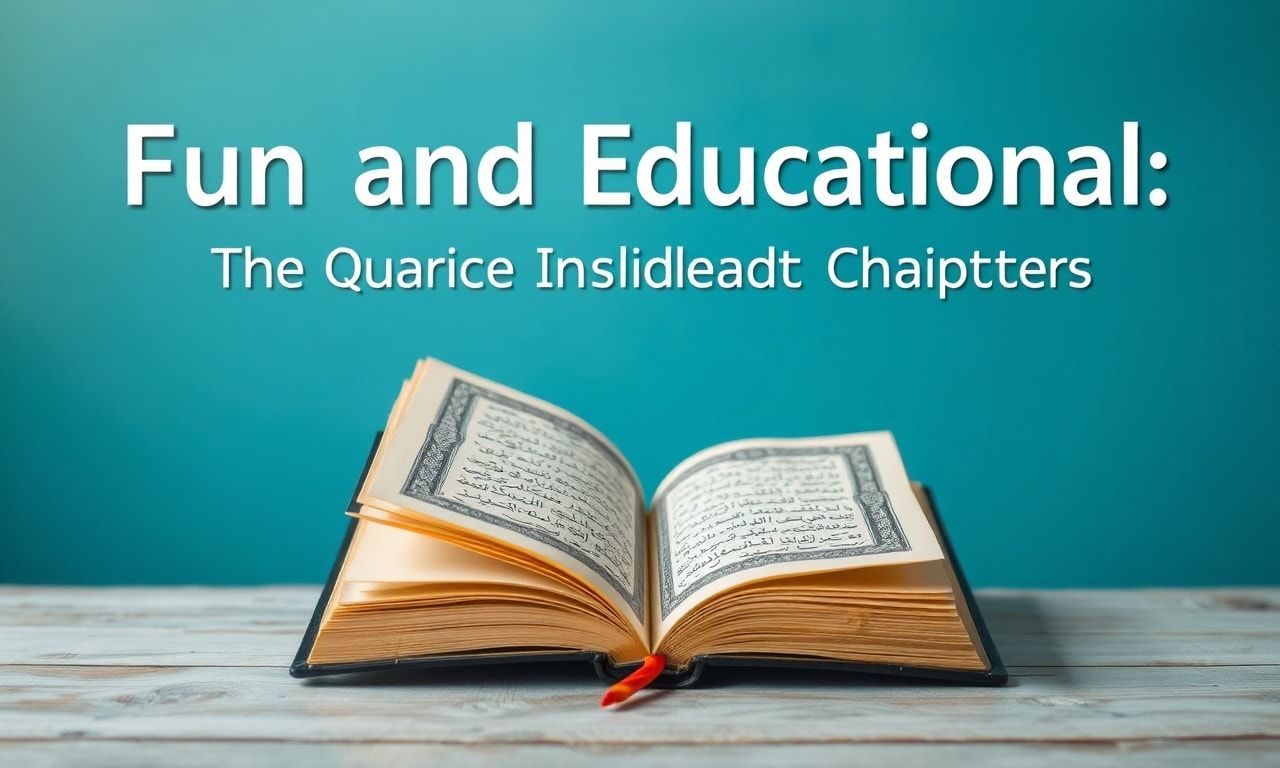 Eğlenceli ve Eğitici: Kur'an Sureleri ile Popüler Kültürün Kesişimi