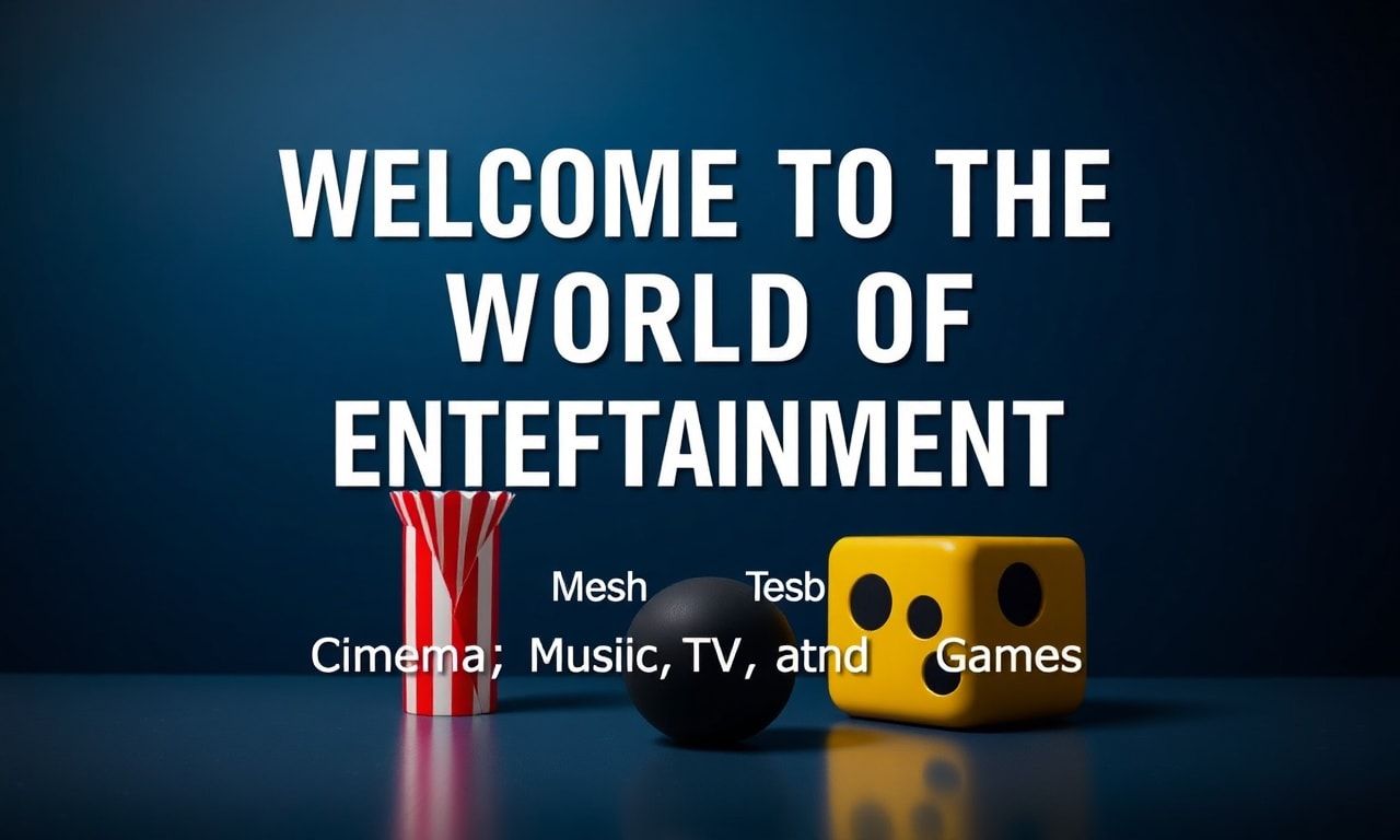 Eğlencenin Dünyasına Hoş Geldiniz: Sinema, Müzik, TV ve Oyunlar