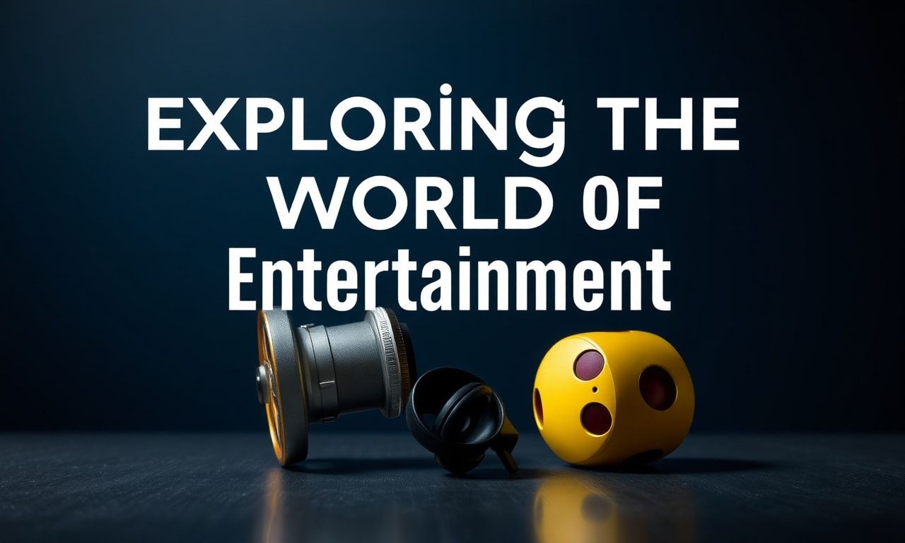 Eğlencenin Dünyasında Gezinti: Sinema, Müzik ve Daha Fazlası