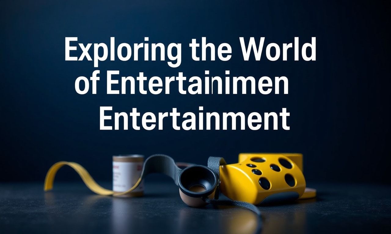 Eğlencenin Dünyasında Gezinti: Sinema, Müzik ve Oyunlar