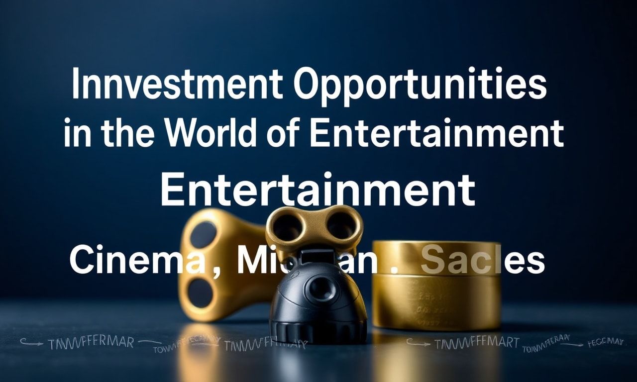 Eğlencenin Dünyasında Yatırım Fırsatları: Sinema, Müzik ve Oyunlar