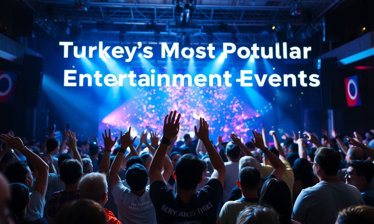Türkiye'nin En Popüler Eğlence Etkinlikleri
