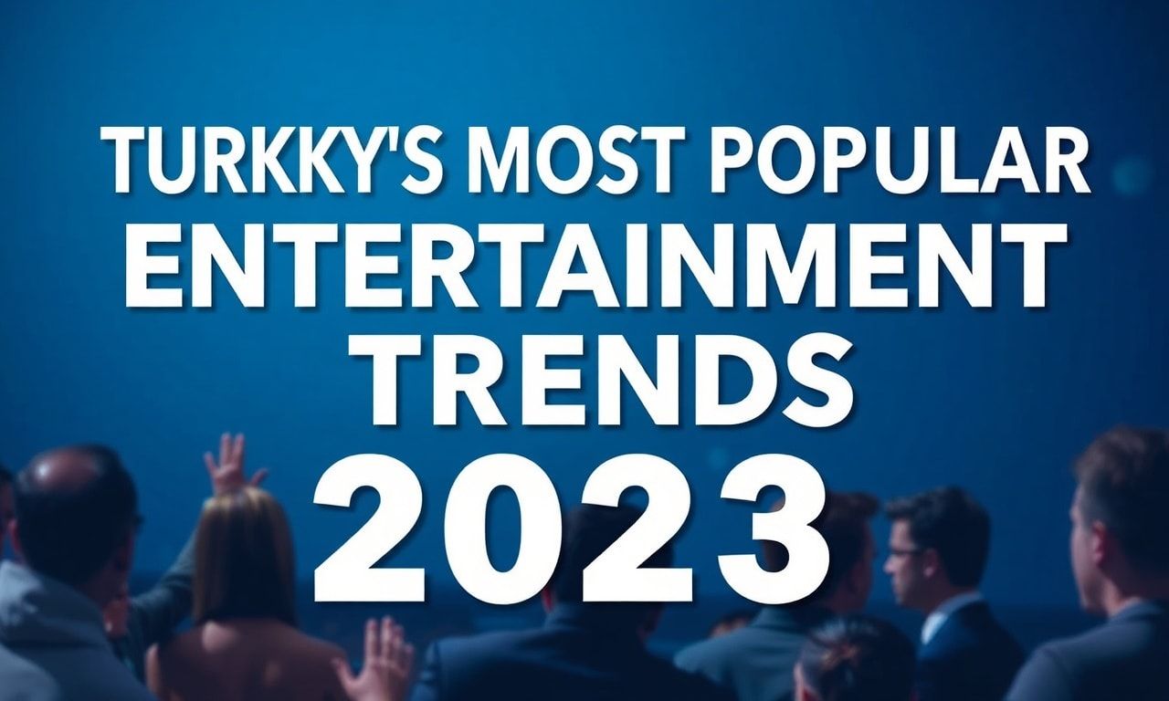 Türkiye'nin En Popüler Eğlence Trendleri 2023